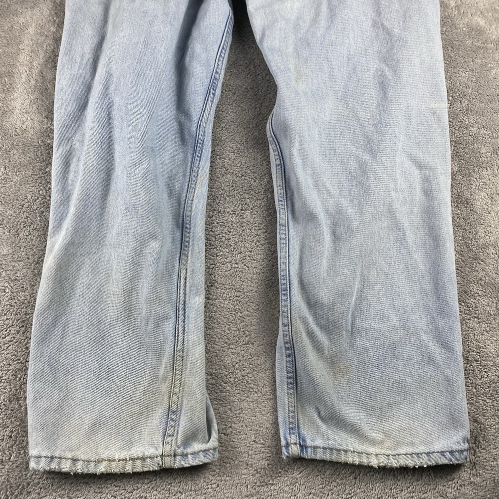 Levis‎ 550 Relaxed Fit Jeans Mens 42x28 Blue Light Wash High Rise - Picture 13 of 16